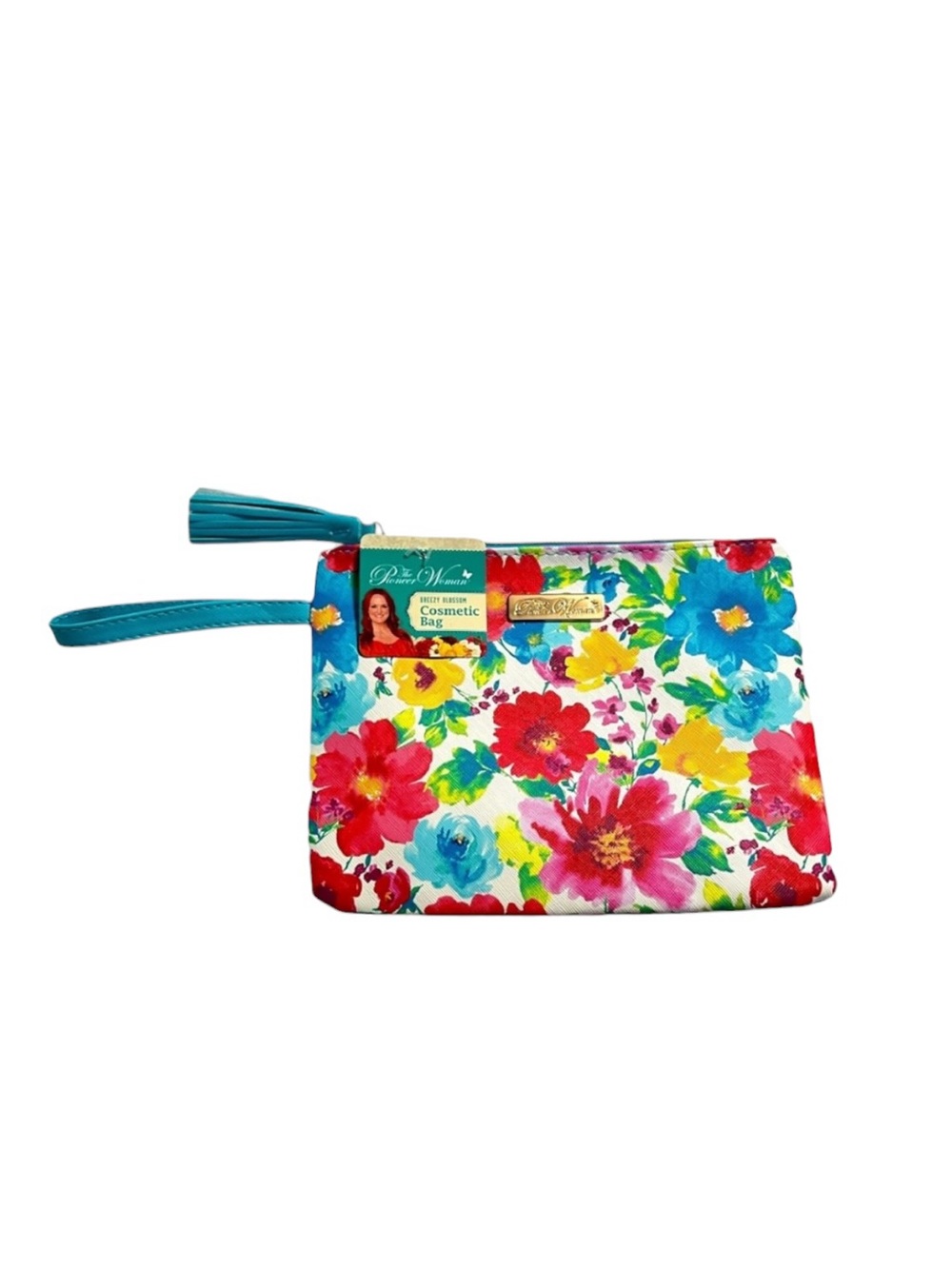 The Pioneer Women Breezy Blossom Wristlet Cosmetic Bag